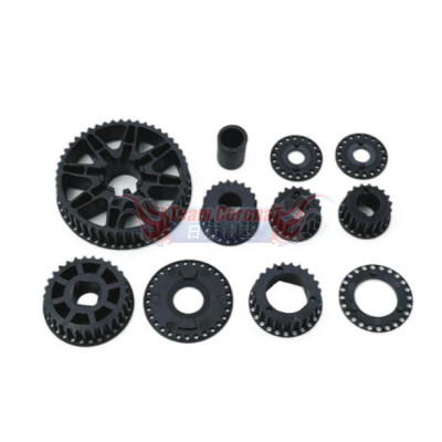 Mugen H2245 Pulley Set for MRX7